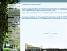 Tablet Screenshot of crematoriumdemeerdijk.nl